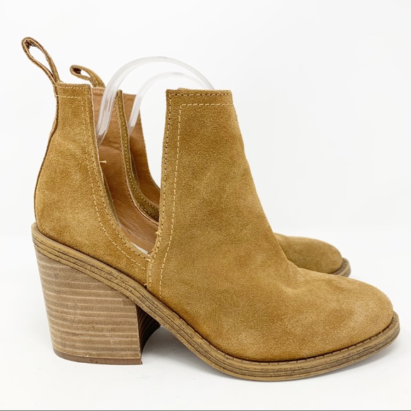 Steve Madden Shoes - Steve Madden Sharini Chestnut Suede Ankle Booties